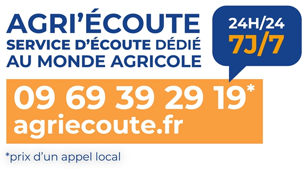 agri'écoute service d'écoute dédié au monde agricole