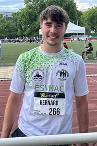 Milo Bernard athlète handisport